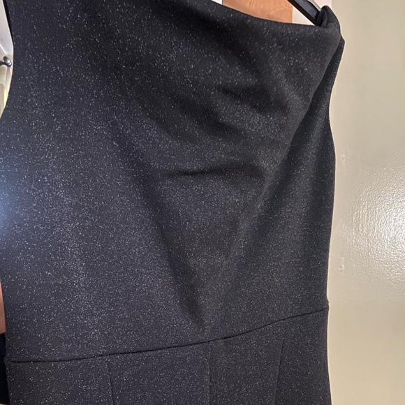 Chiara Boni Rebecca sugar lurex black jumpsuit size 16 NWT and size 14 avlbl - Picture 9 of 10